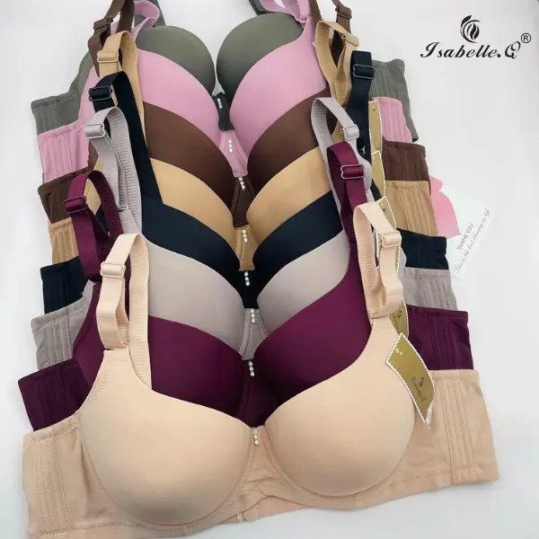 52% OFF Isabelle.Q Boutiques Plus Size GYL3299 Cup D Push Up With Wire Strapless High Quality Lady Bra Comfy Fit Soft Womenswear Lingerie