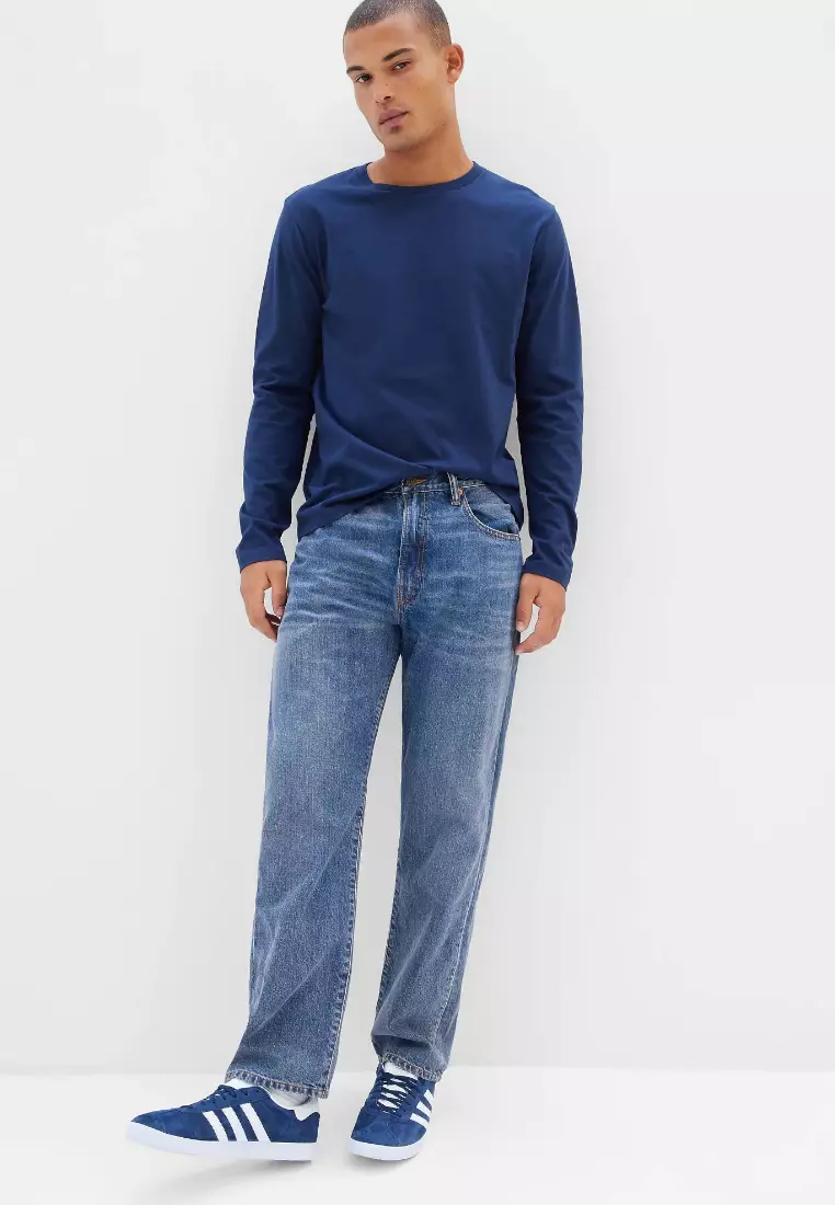 51% OFF GAP Straight Jeans with Washwell