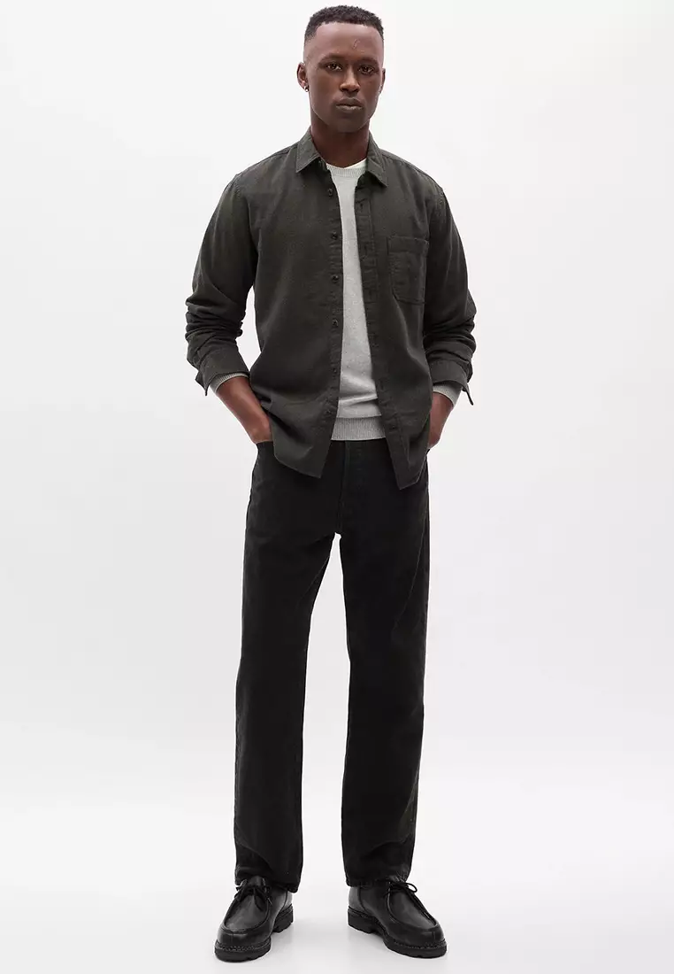 70% OFF Flannel Shirt in Standard Fit