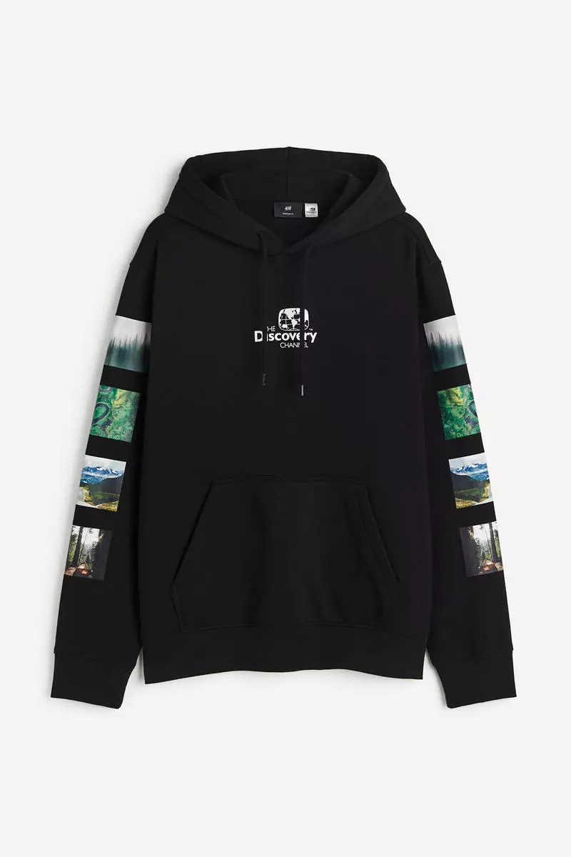61% OFF Regular Fit Hoodie