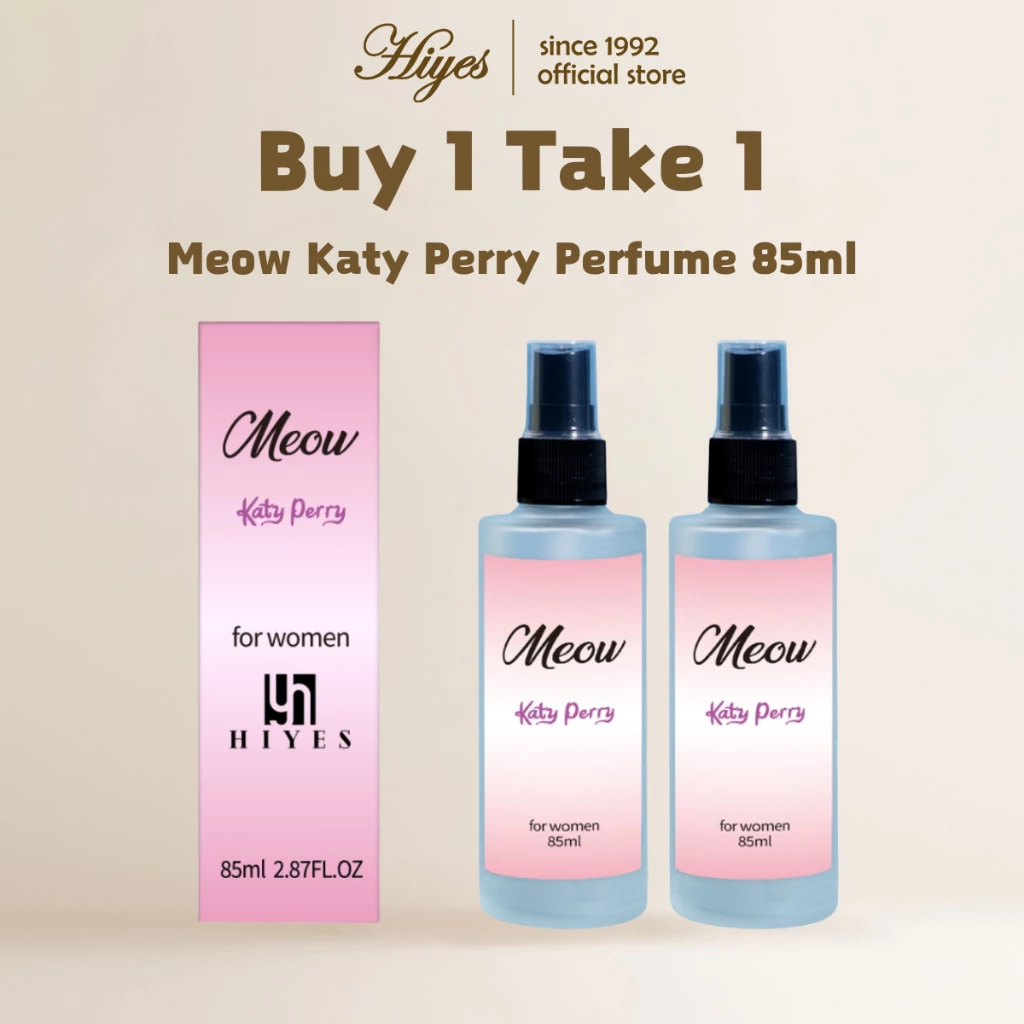 31% OFF HIYES【Buy 1 Take 1】MEOW best selling 85ml oil based Perfume for women Katy Perfume 30%Oil Concentration