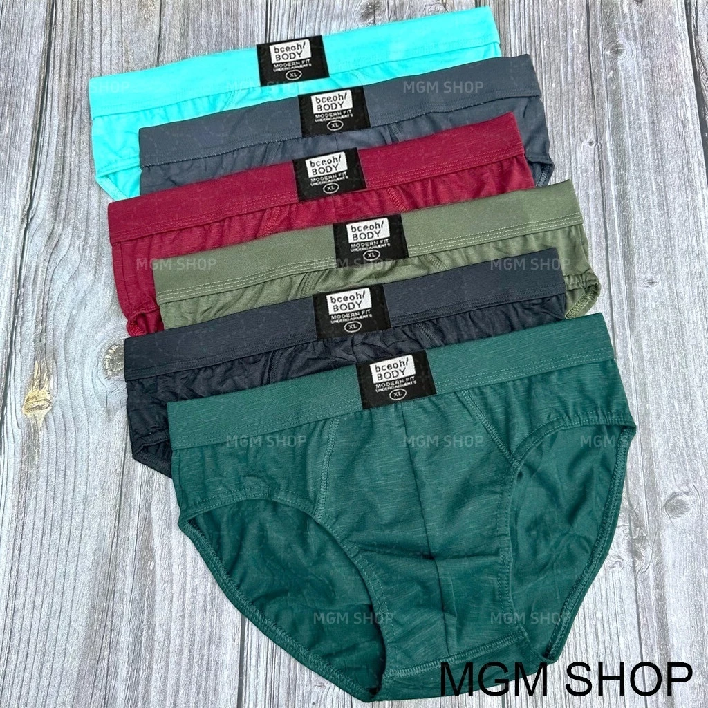 46% OFF 12/6Pcs Mens brief Cotton Men's Underwear Briefs Stretchable&High quality
