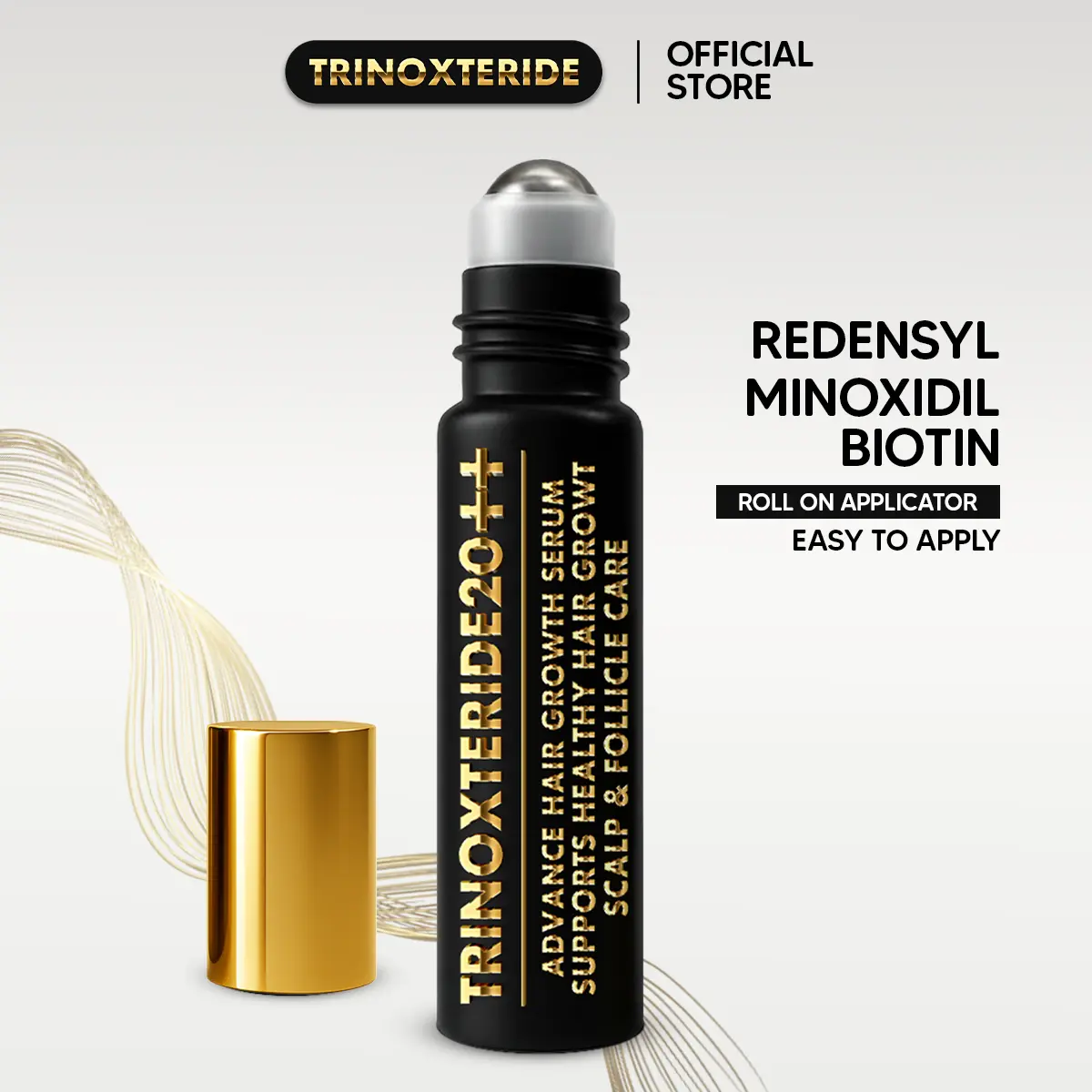55% OFF Trinoxteride20 Topical Hair Grower - Hair Nutrition Solution for optimal hair regrowth. Roll-on application, ideal for thinning hair, bald spots Hair Care Comfort