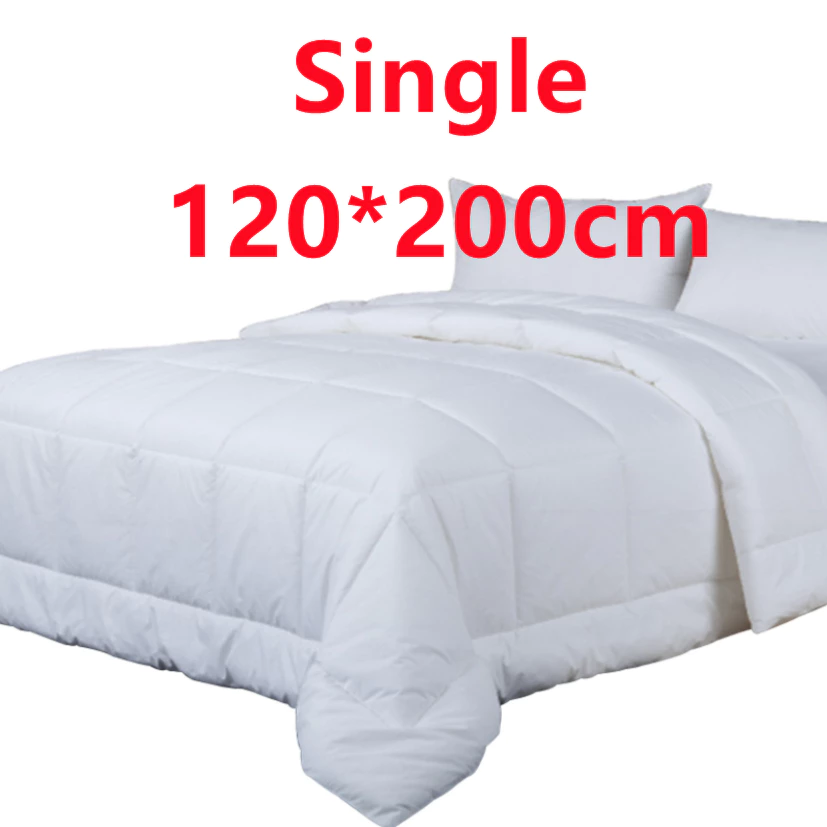 49% OFF Thick White Comforter Duvet Filler Hotel Kumot queen Comforter single double thick comforter