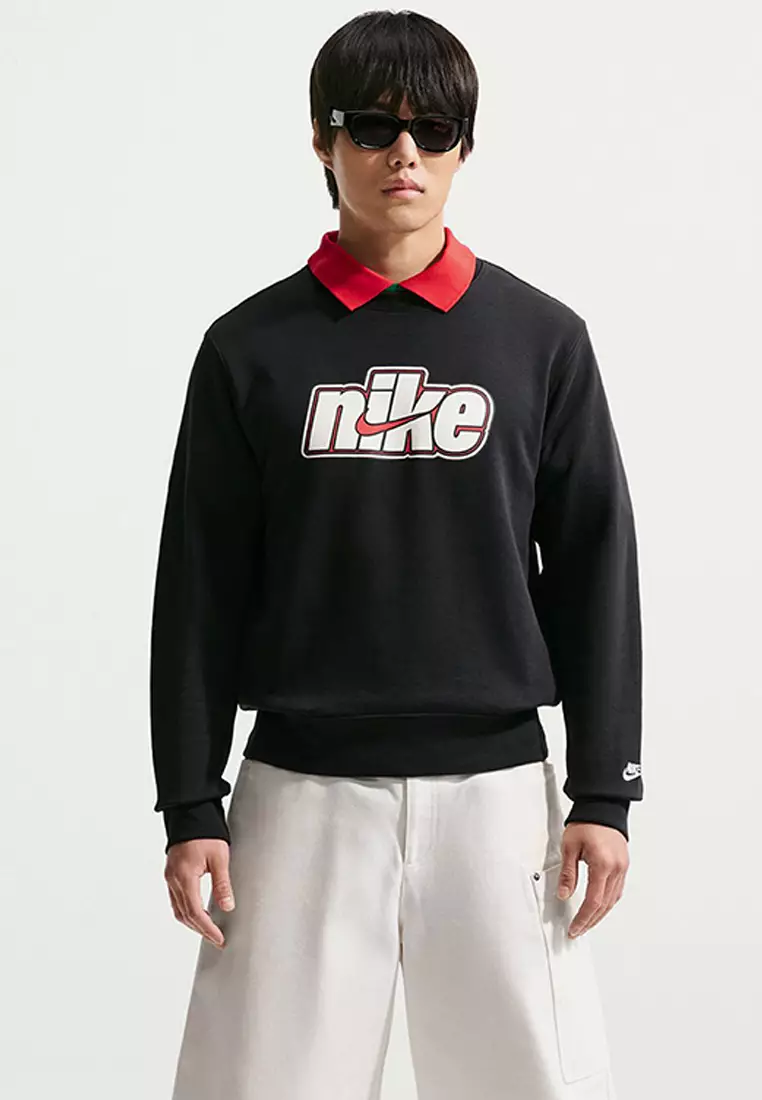 24% OFF Sportswear Club Men's French Terry Crew-Neck Sweatshirt