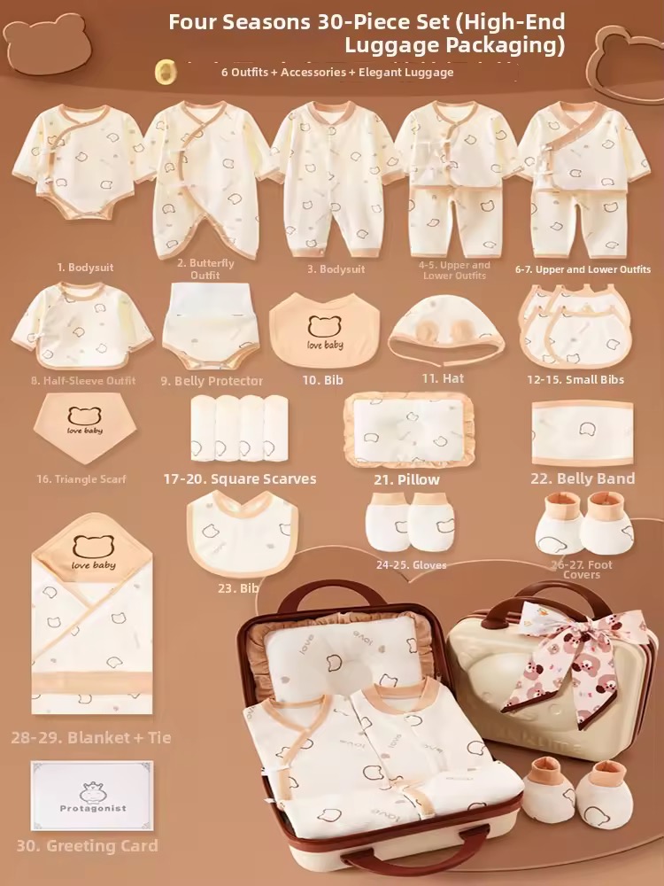 67% OFF Cotton Newborn Baby Clothes Set