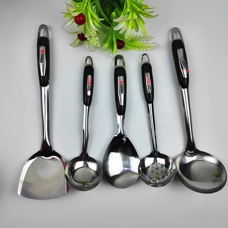 50% OFF GM COD 5pcs Stainless Steel Cooking Kitchen Utensils Set kitchen utensils complete set