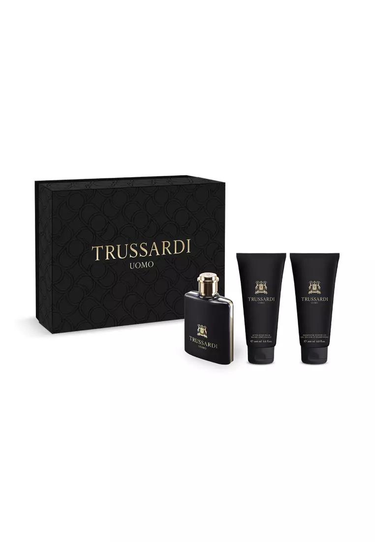 50% OFF Trussardi Uomo for Men Eau de Toilette Set (3pcs) 3piece