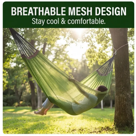 65% OFF Buy1 Take1 Camping Duyan Hammock Ice Silk Foldable Travel Hammock with Storage for Outdoor Hiking