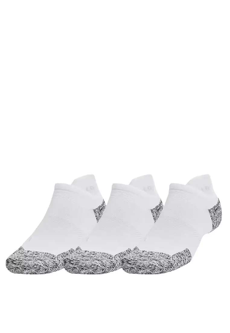 25% OFF ArmourDry Run Cushion 3-Pack No Show Socks