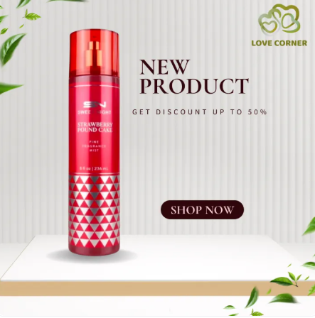 49% OFF Sweet Night Strawberry Pound Cake Scent New Arrival Perfume 236ml