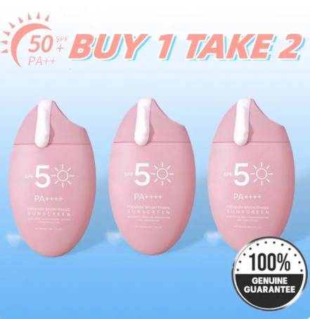 72% OFF BUY 1 TAKE 2 Fairy Skin Sun Screen | Premium Brightening Sunscreen SPF50++ 50g | Moisturizer for face | Whitening Lotion with