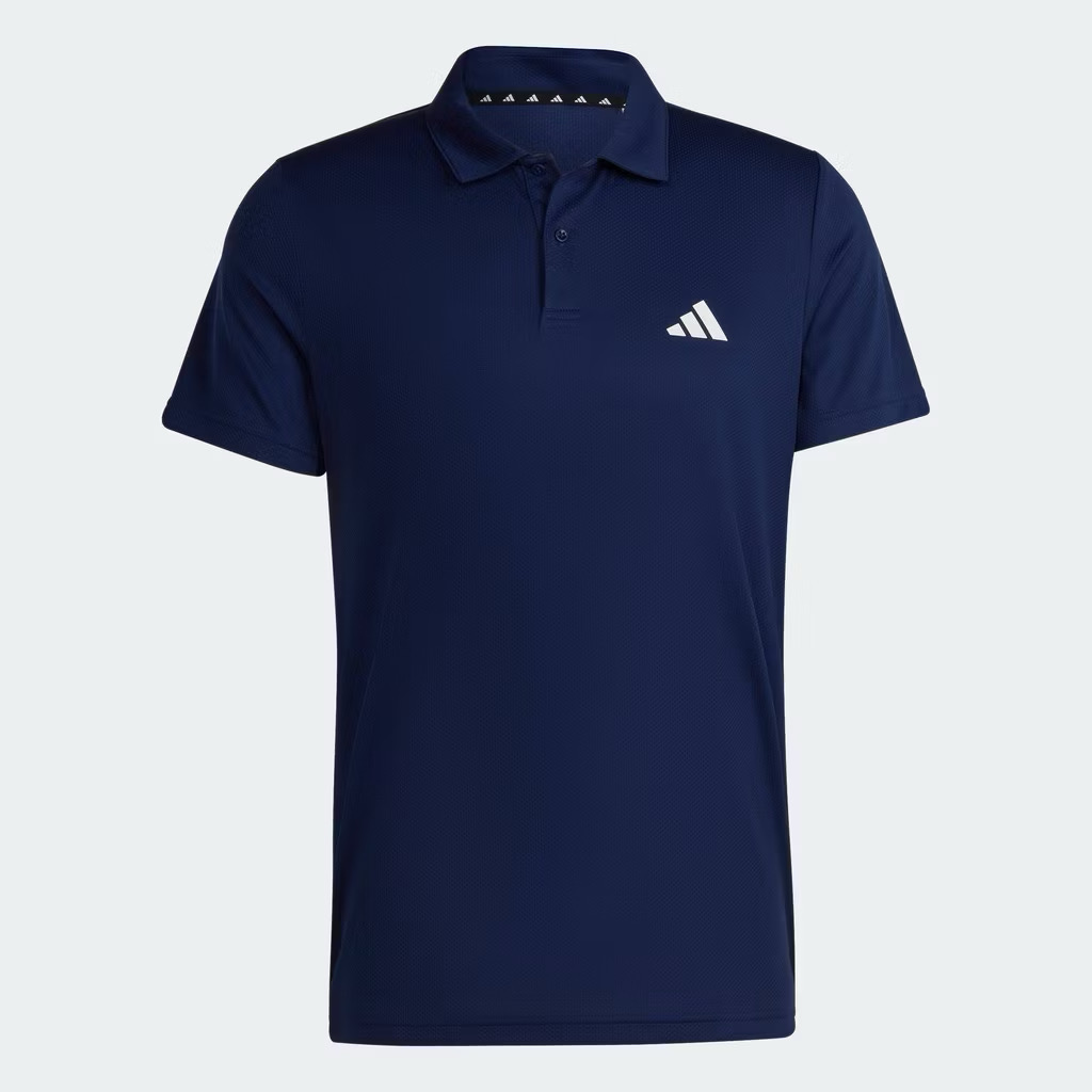 50% OFF Adidas Gym & Training Train Essentials Training Polo Shirt Men Blue IB8104