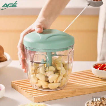 50% OFF ACE Manual Garlic Chopper  Kitchen Vegetable  Fruit Grinder Chopper Mincer Crusher