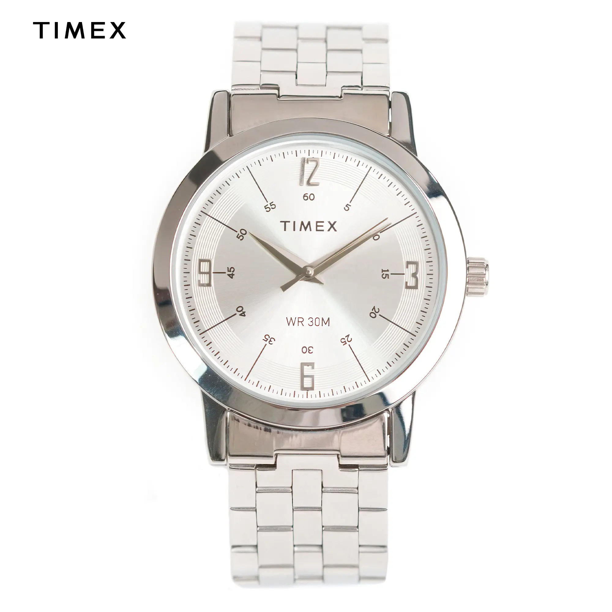 59% OFF Timex T1 Series Silver Stainless Steel Analog Quartz Watch For Men TW00T104E