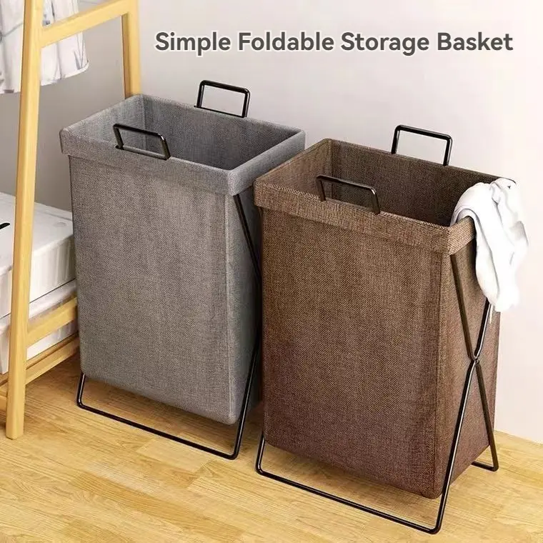 43% OFF Dirty Clothes Storage Basket Large Laundry Hamper Home Folding Laundry Basket Organizer
