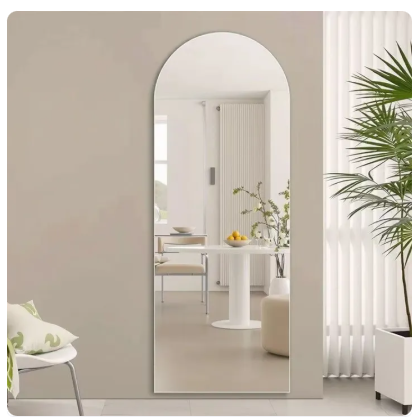 40% OFF Acrylic Arched Wall Mirror Self-adhesive Mirror Flexible DIY Art Acrylic Mirror Living Room Deco