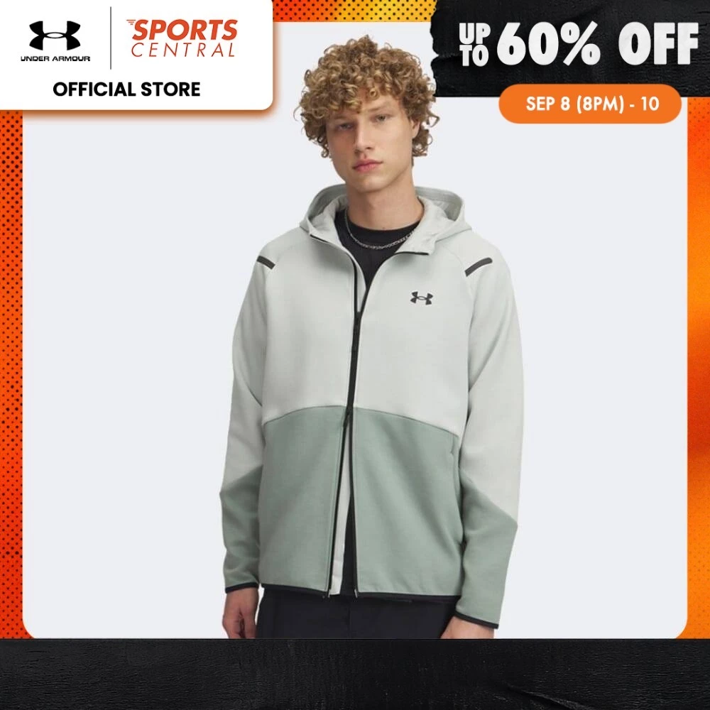 50% OFF UA Men Unstoppable Fleece Full-Zip | 1379806