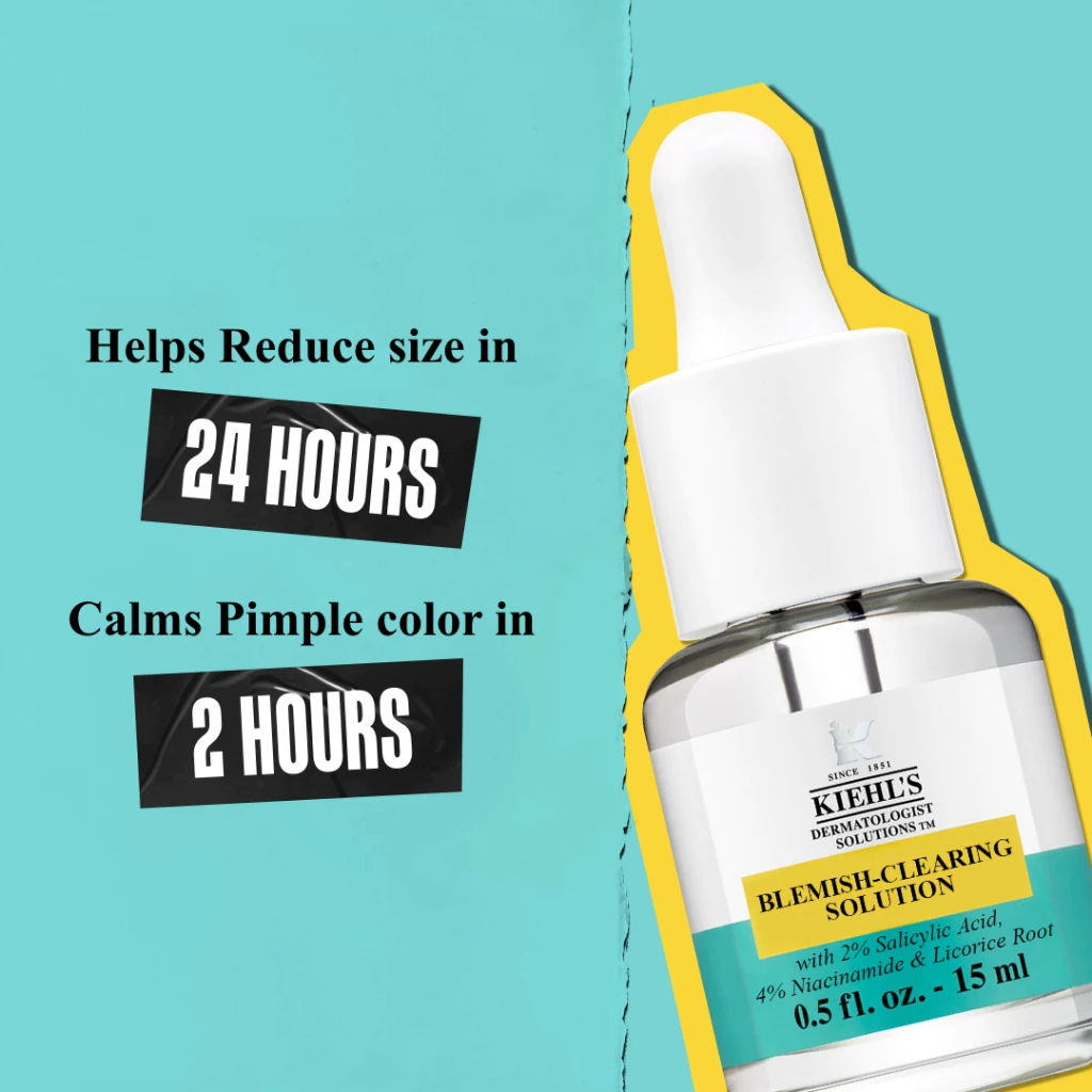 31% OFF Kiehl's Truly Targeted Acne-Clearing Pimple Patch with Salicylic Acid 15ml