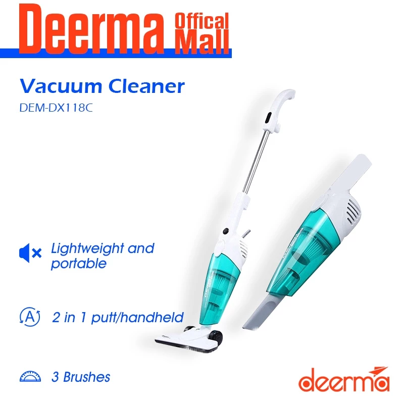 54% OFF Deerma Household Vacuum Cleaner Mini 2-in-1 Handheld Cleaner with 12000Pa Super Suction