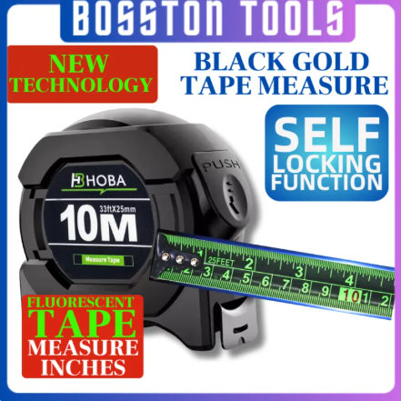 48% OFF 【Inches Scale】10M Tape measure heavy duty Fluorescerous scale Tape Measure with inches (5M7.5M 10M) Measurement Meter Carpenter Steel Measuring Industrial Auto Lock Steel Impact Resistance Self-locking Measuring Meter