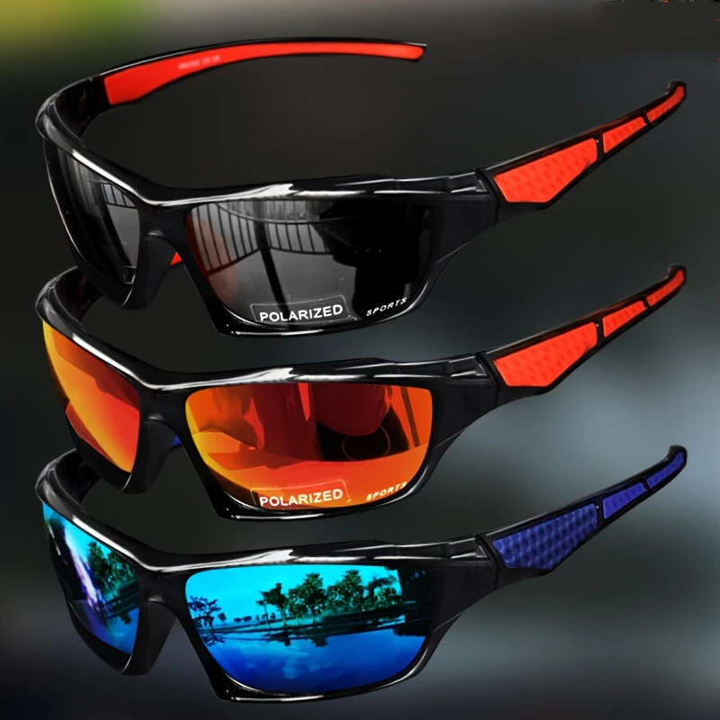 43% OFF Unisex Polarized Sports Sunglasses Suitable for Fishing and Cycling with UV400 Protection Sunglasses