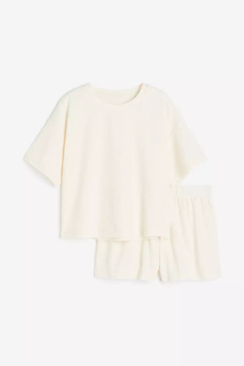 65% OFF Ribbed pyjamas