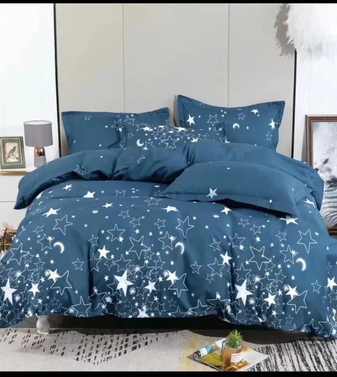 55% OFF Queen Size 3 in 1 Cotton Bedsheet set Premium and Two Pillow Case Set 150x200x20 45x70