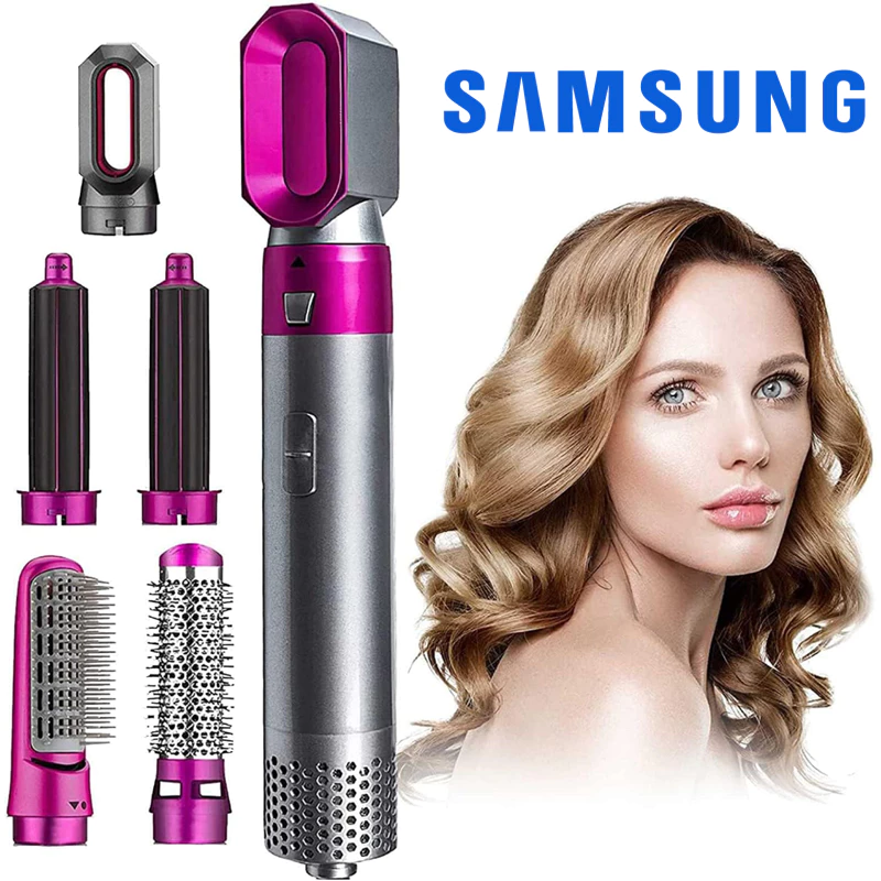AFTER VOUCHER DISCOUNT ONLY! SAMSUNG Hair Styler 5 in 1 Hair Curler Automatic Hair Straighteners Electric Hair Styler Hair Dryer