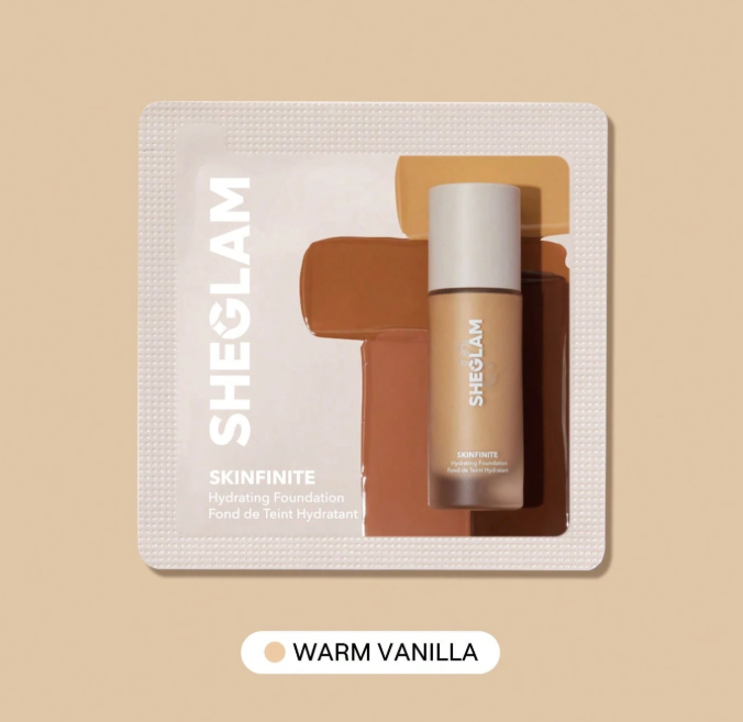 37% OFF SHEGLAM Skinfinite Hydrating Foundation Sample-Warm Vanilla Flawless Dewy Foundation Hydrating Coverage Invisible Pore Concealer Pore-Less Non-Greasy Lightweight Soft Liquid Foundation