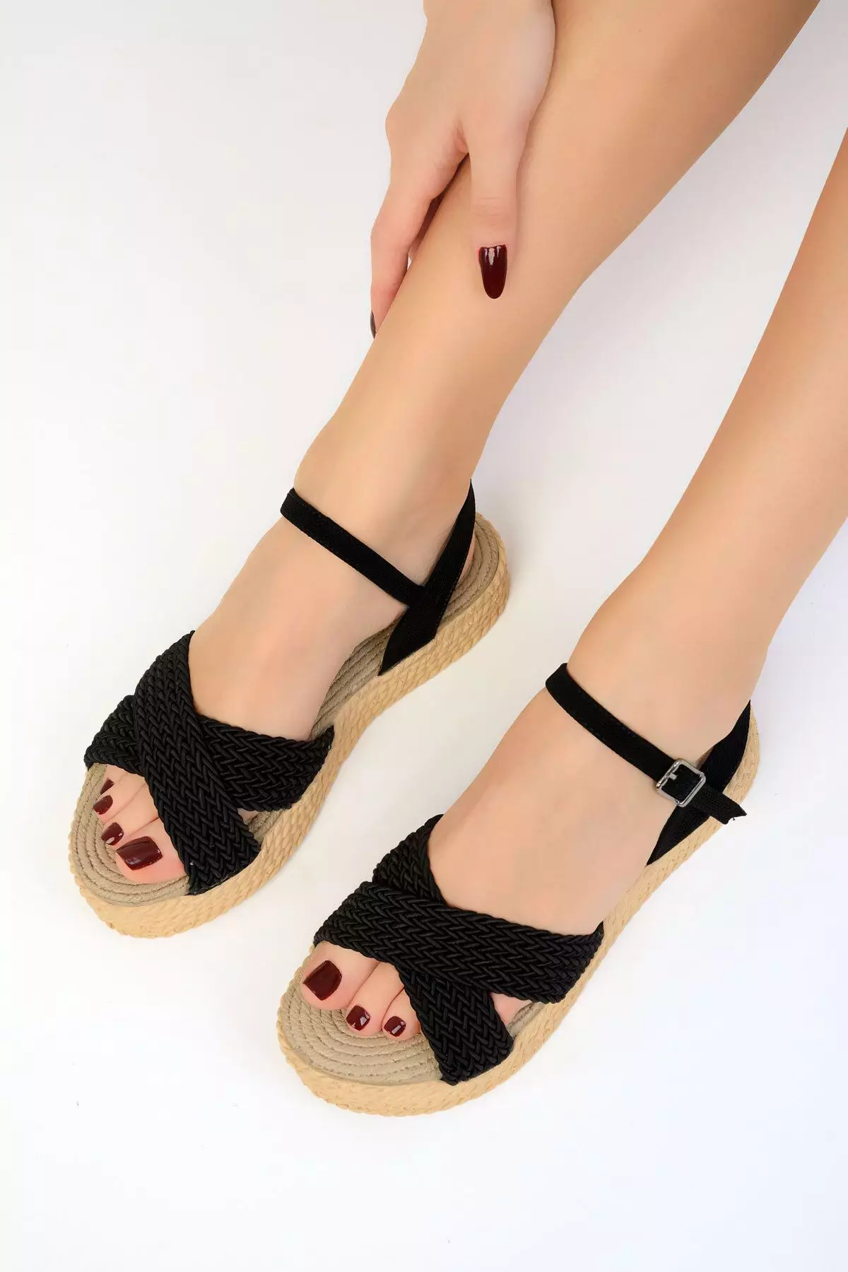49% OFF Soho Criss Cross Sandals