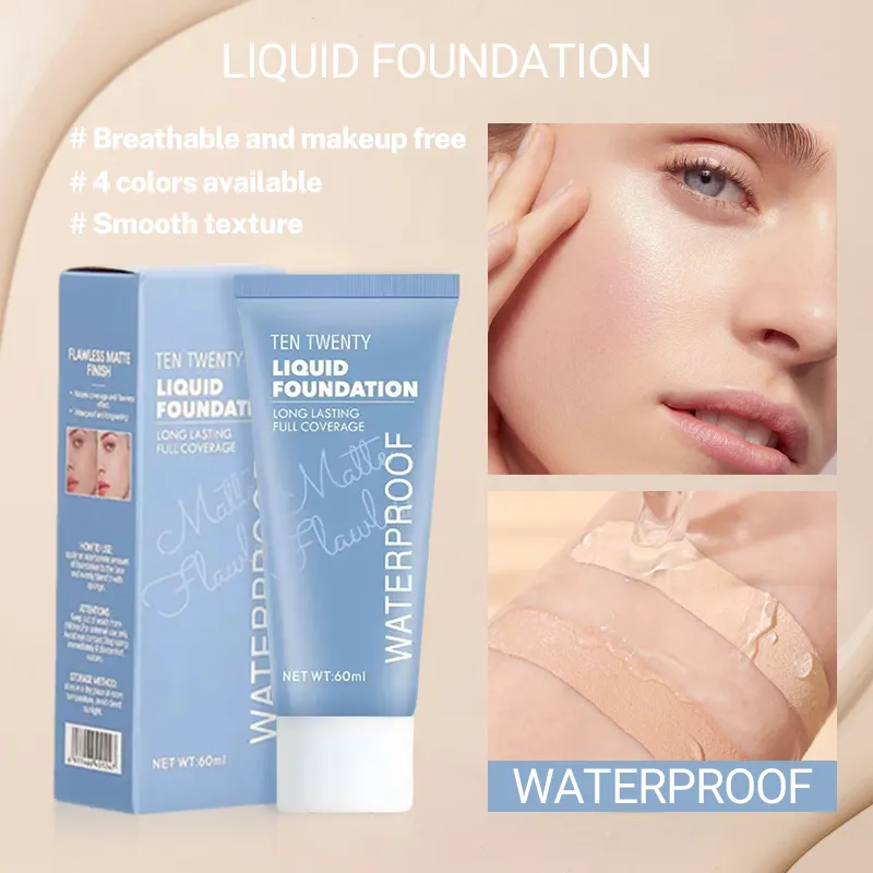 63% OFF BUY 1 TAKE 1 Matte Flawless Waterproof Liquid Foundation Full Coverage Concealer for Long-lasting Makeup (60ml) pre-order Pre-Order (Ship in 30 days)
