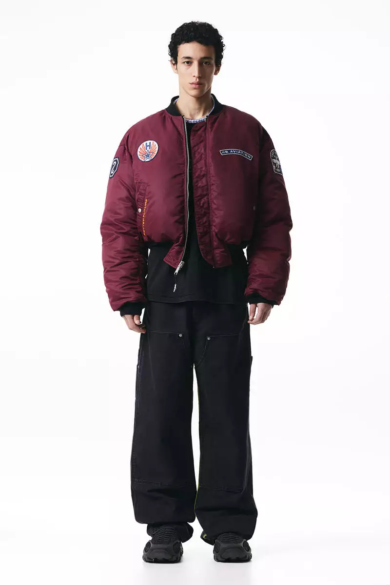 50% OFF Reversible bomber jacket