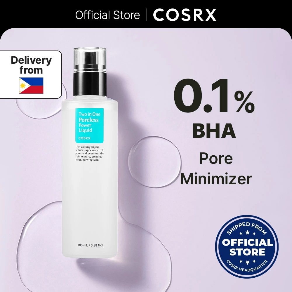 20% OFF [COSRX OFFICIAL] Two in One Poreless Power Liquid 100ml, BHA 0.1%, Willow Bark Water 88%, Clearing & Tightening Pores