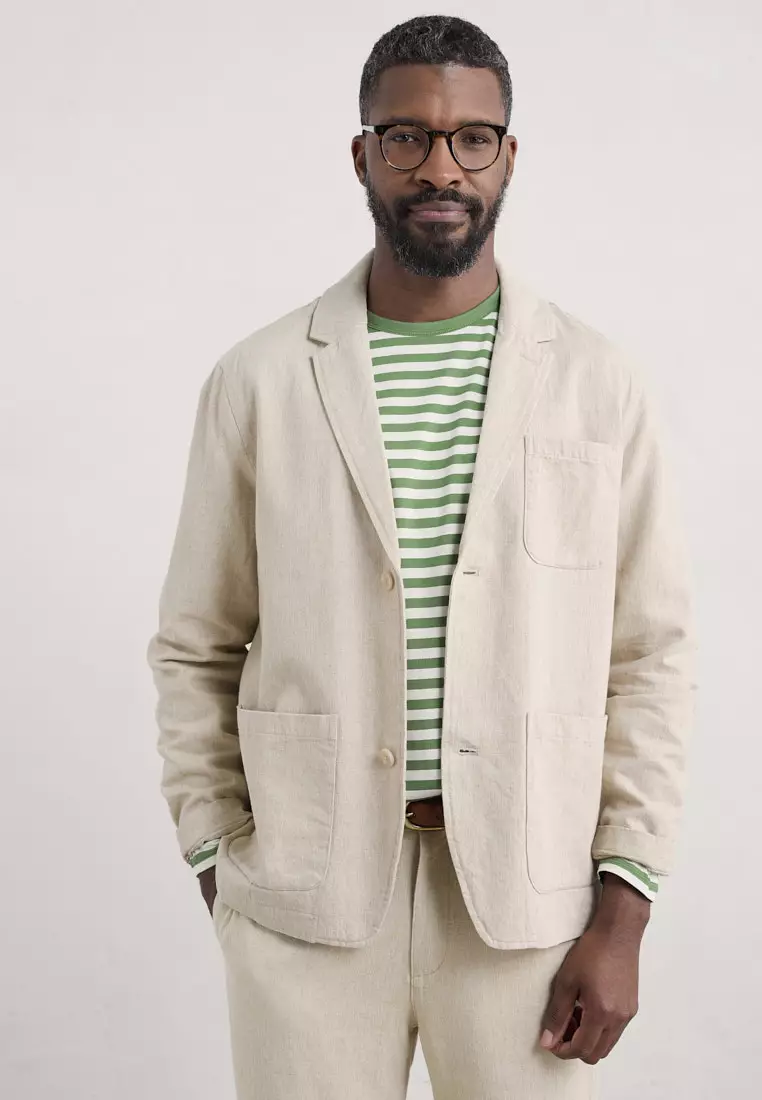 70% OFF Seasalt Cornwall Beige Messack Jacket