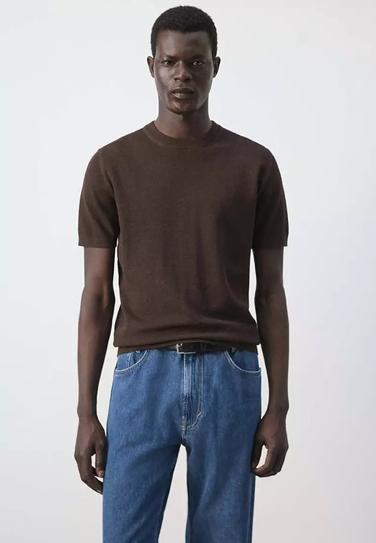 20% OFF MANGO Man Regular Fit Jersey T-Shirt