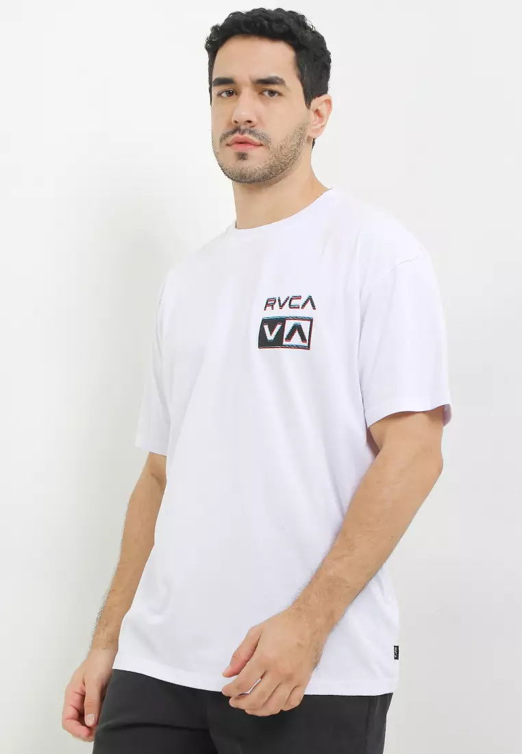 43% OFF RVCA Glitch Short Sleeve Tee