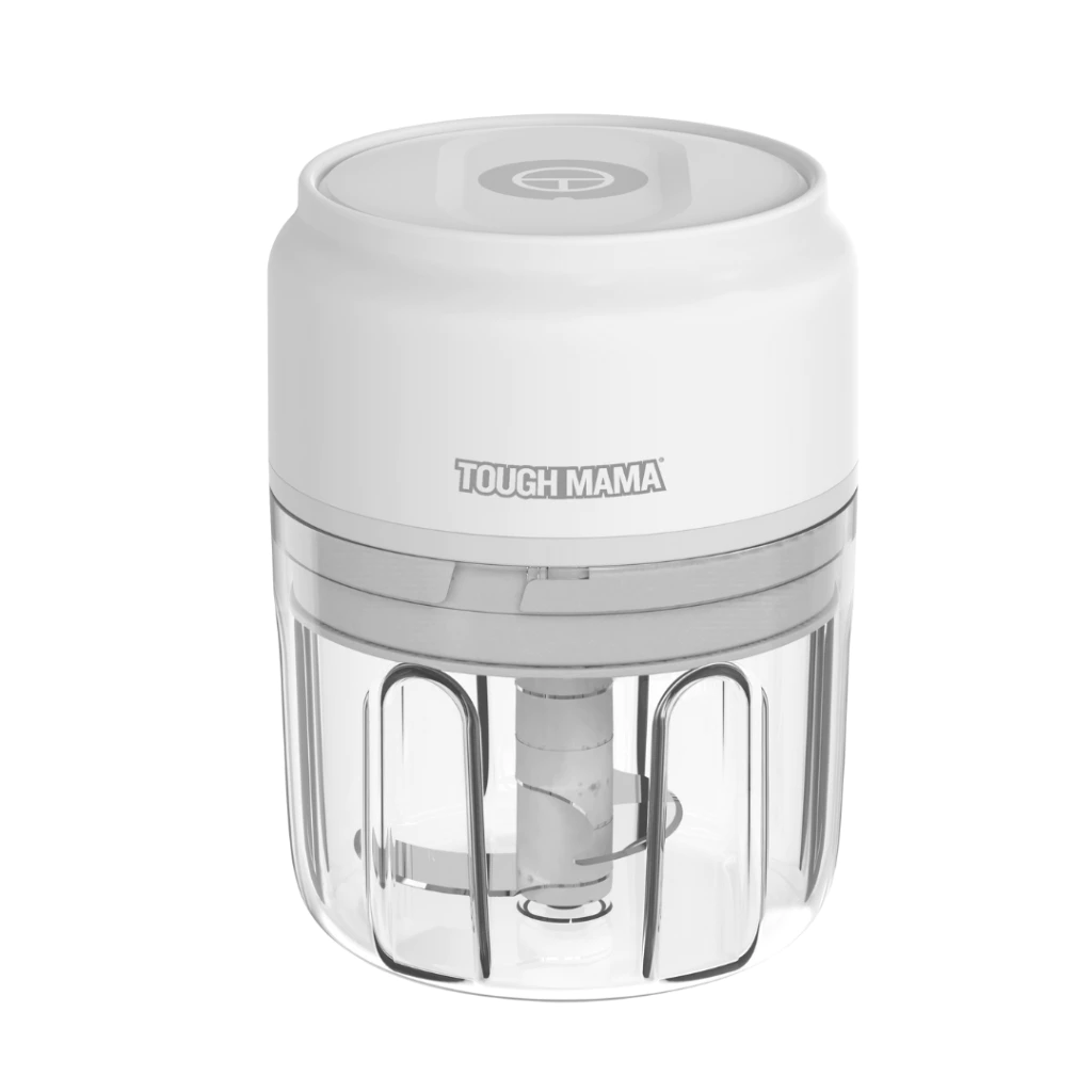43% OFF Tough Mama NTM-MFP1 NEW White Mini Electric USB-C Food Chopper Processor Garlic Puree Grind