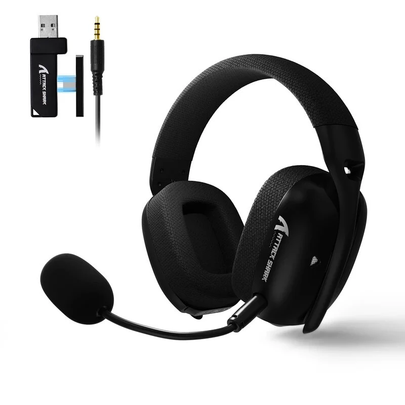 20% OFF ATTACK SHARK L80PRO Wireless Gaming Headset 3 Modes (2.4G/Bluetooth/Wired) for PC/PS/XBOX