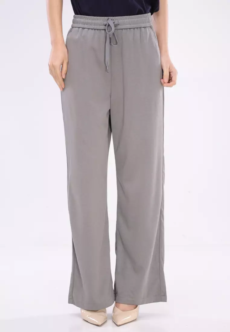 60% OFF Knitted Wide Leg Pants