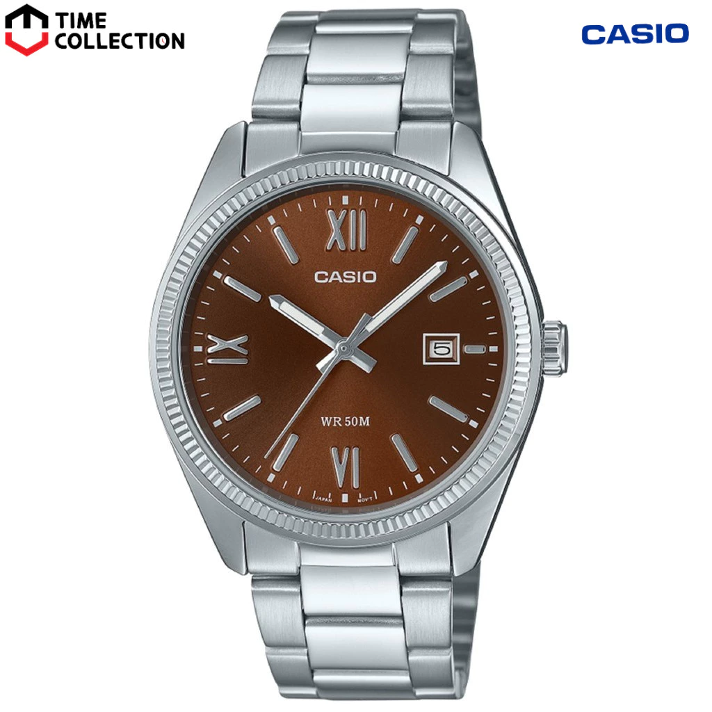 24% OFF Casio MTP-1302DD-5A Analog Stainless Steel Strap Watch for Men