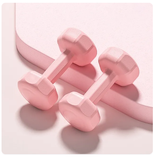 56% OFF 2Pcs Dumbbell Fitness Equipment Stable Durable Dumbbell Weight Bodybuilding Training at Home For Women Fitness Equipment