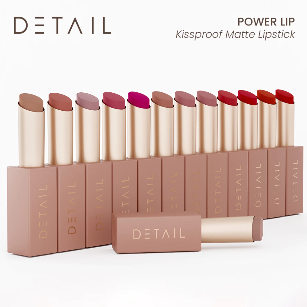 40% OFF DETAIL Power Lip (Kissproof Matte Lipstick)