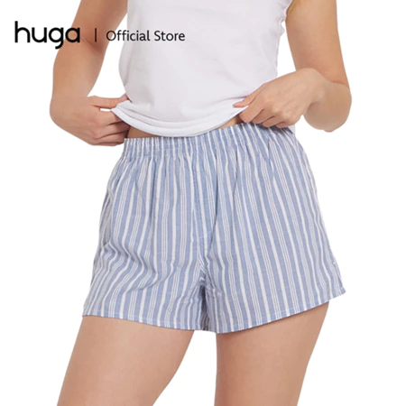 23% OFF Huga Checkered Womens Boxers Ultra Comfort 100% Cotton Boxer Shorts for Women S-2XL Plus Size