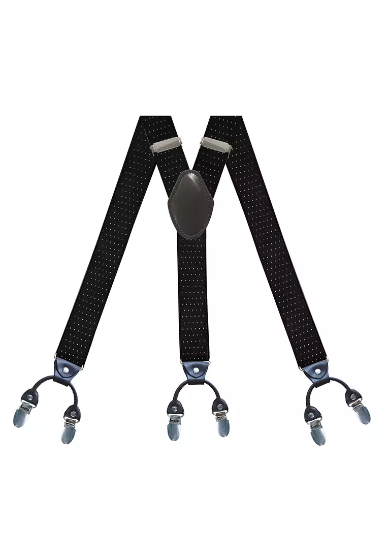 23% OFF HAPPY FRIDAYS Men's Adjustable Elastic 6 Clips Suspenders MF0012-12