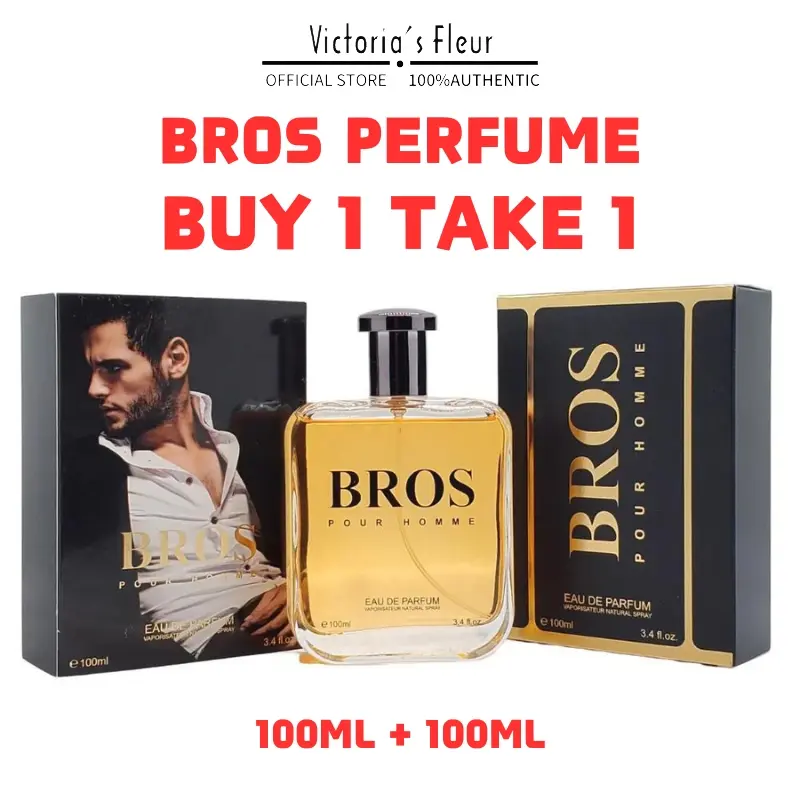 68% OFF Victoria’s Fleur【Buy 1 Take 1】Bros Box Perfume 100ml Perfume for Men Scented Scent Cologne Aroma Perfumes Fragrance Cosmetic