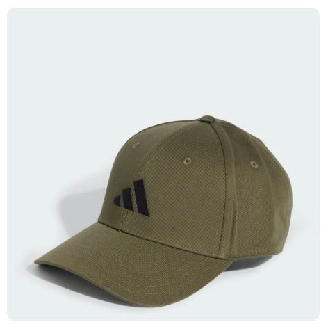 30% OFF adidas Lifestyle New Logo Baseball Cap Unisex Green JP0395