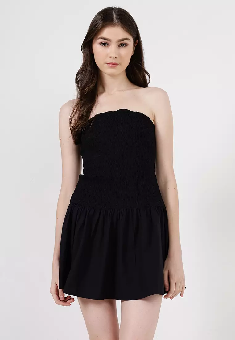 76% OFF Cotton On Shirred Tube Mini Dress