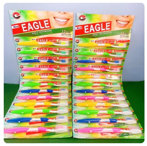 38% OFF 12pcs Toothbrush Lightweight Soft Bristles 12-Count Assorted Colors