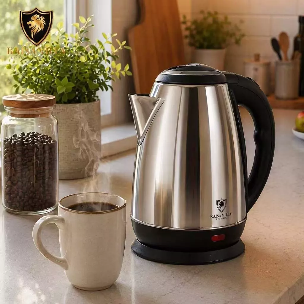 38% OFF KAISA VILLA 1.8L Electric Stainless Kettle Fast Boil 1500W JD-6003